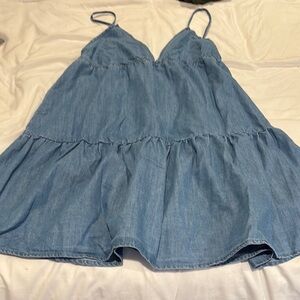 SHEIN Blue Midi Dress